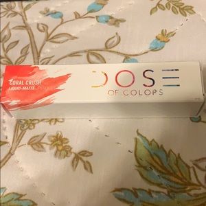 Dose of color coral crush liquid lip